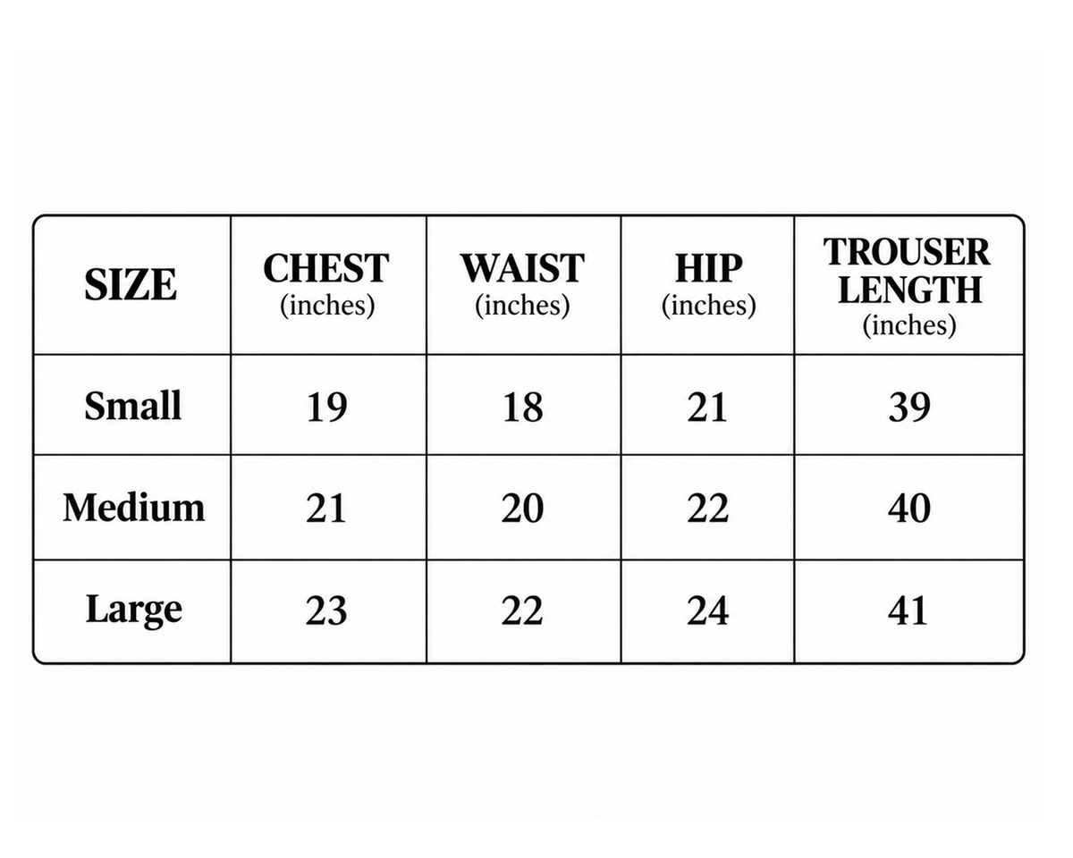 Size Guide