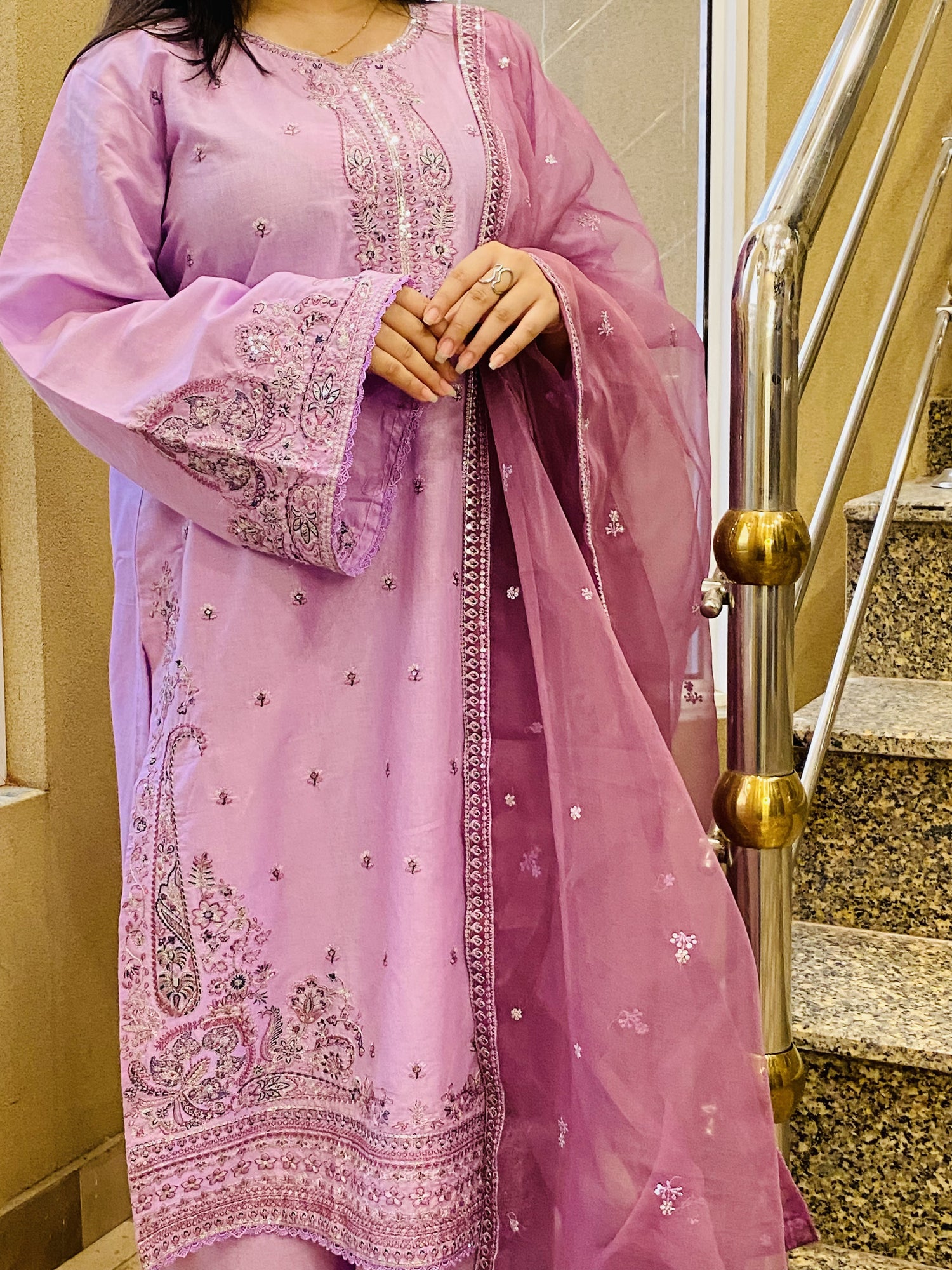 Lawn Embroidered 3 Piece stitched Summer Suit VOL 1