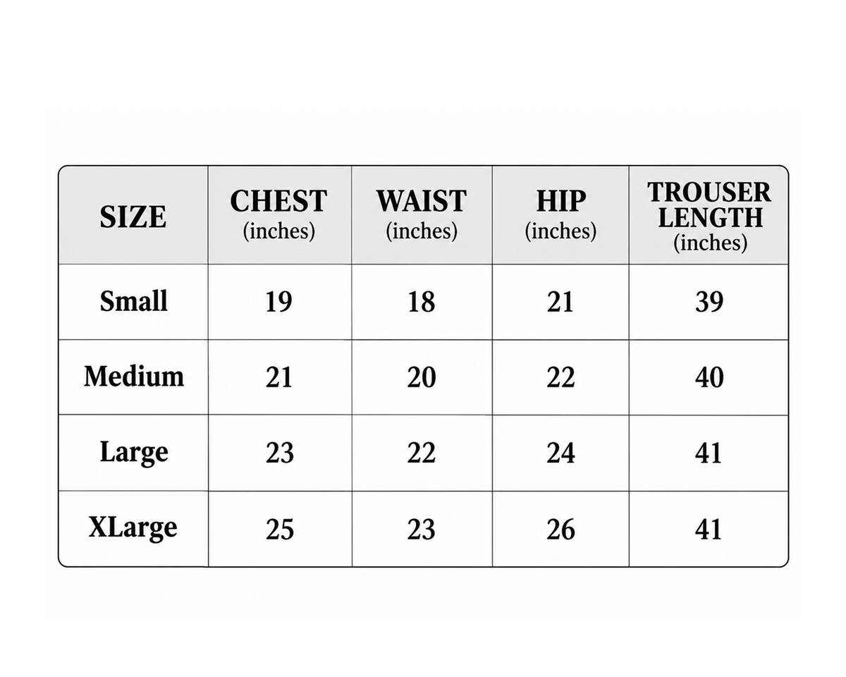 Size Guide