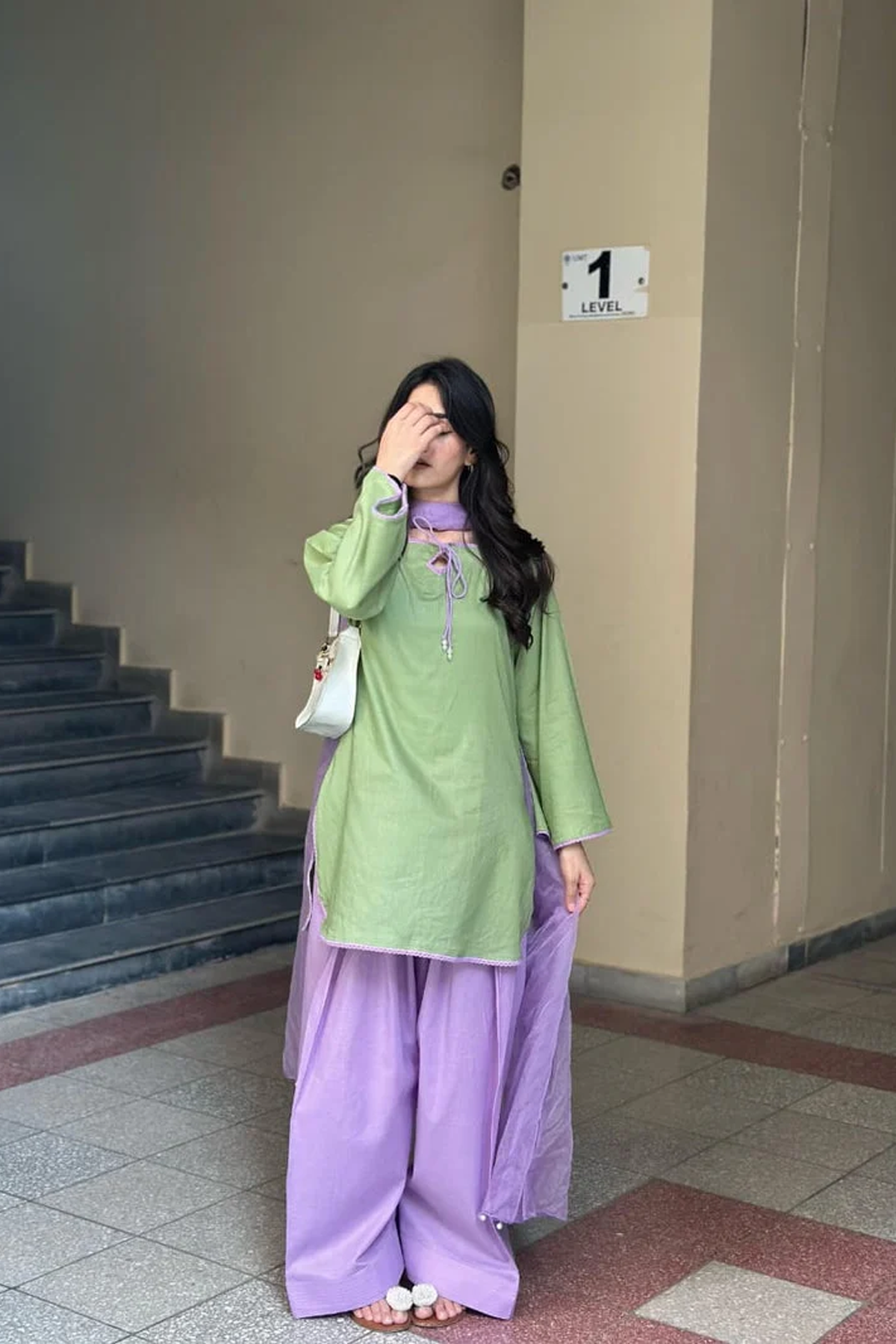 Pistachio & Lavender Luxe Suit