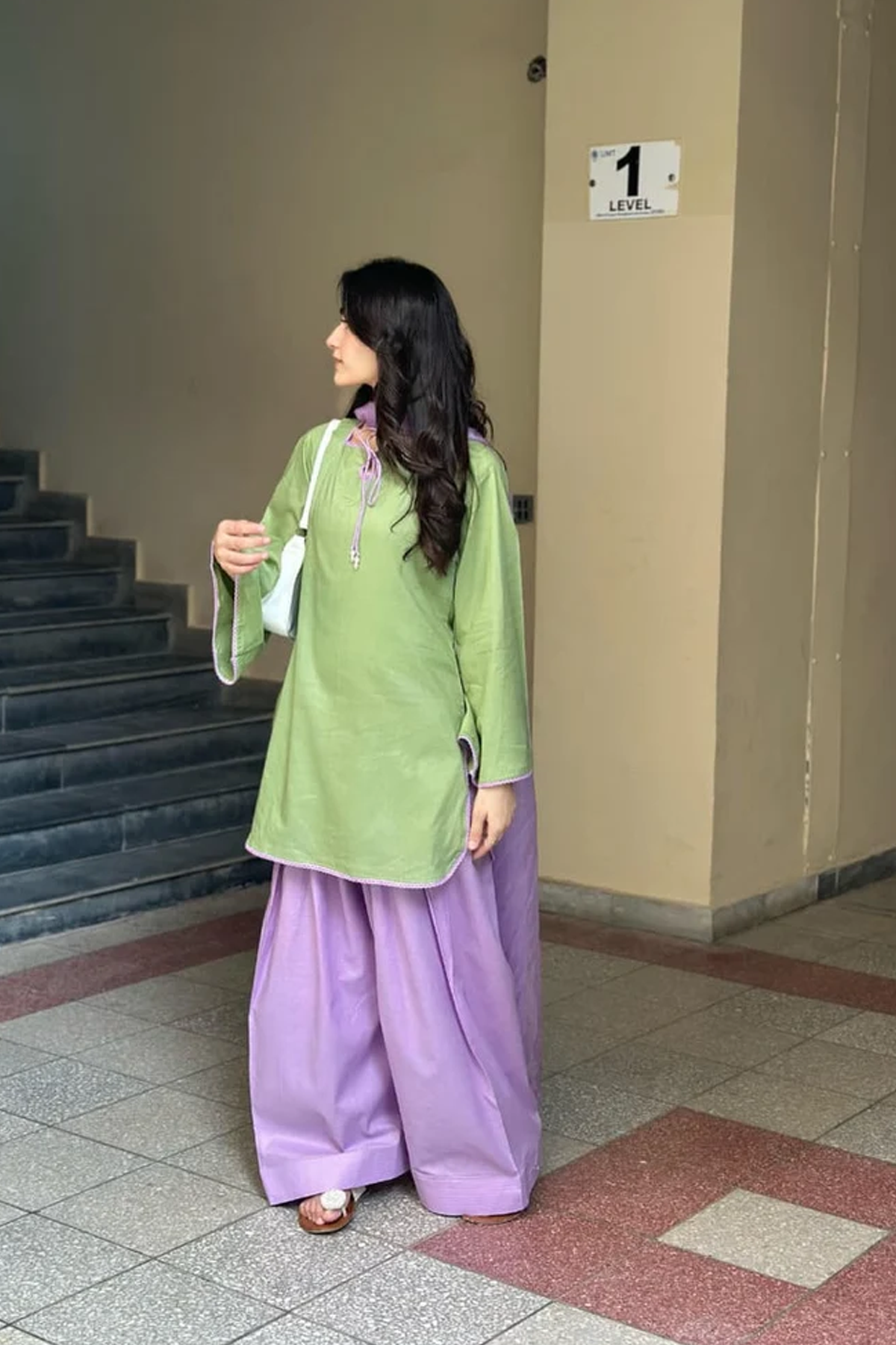 Pistachio & Lavender Luxe Suit