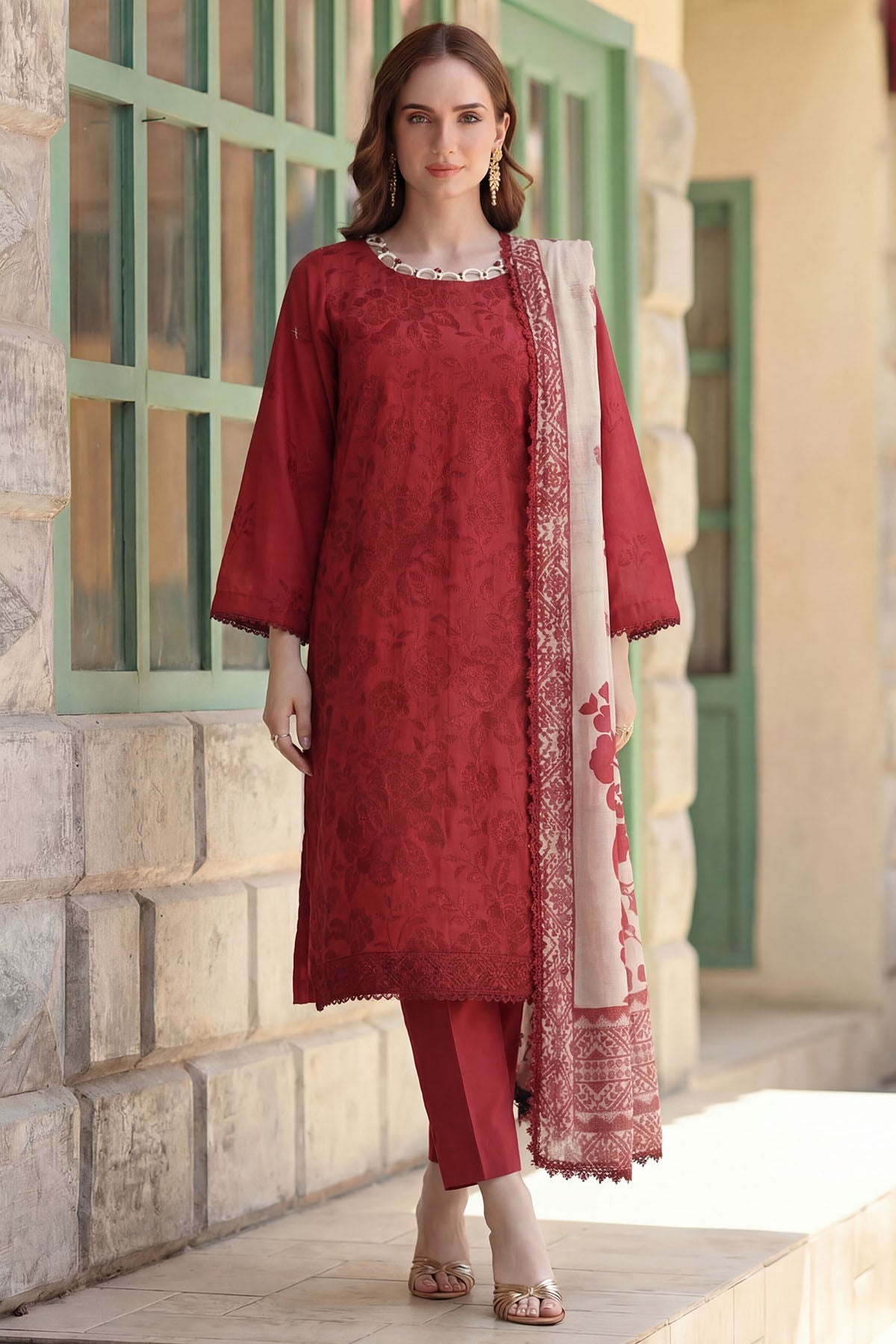 Motifz 5854-ANNA EMBROIDERED LAWN UNSTITCHED