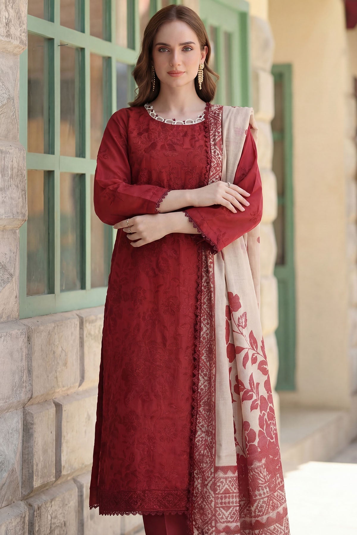 Motifz 5854-ANNA EMBROIDERED LAWN UNSTITCHED