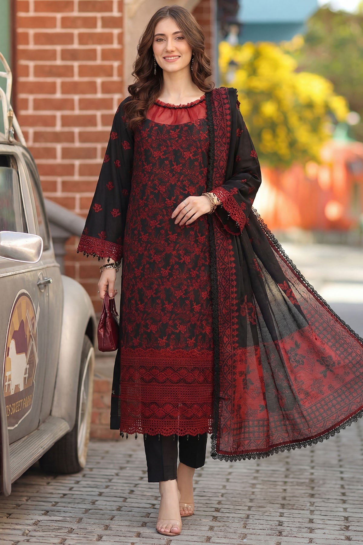 Motifz 5855-ISLA EMBROIDERED LAWN UNSTITCHED