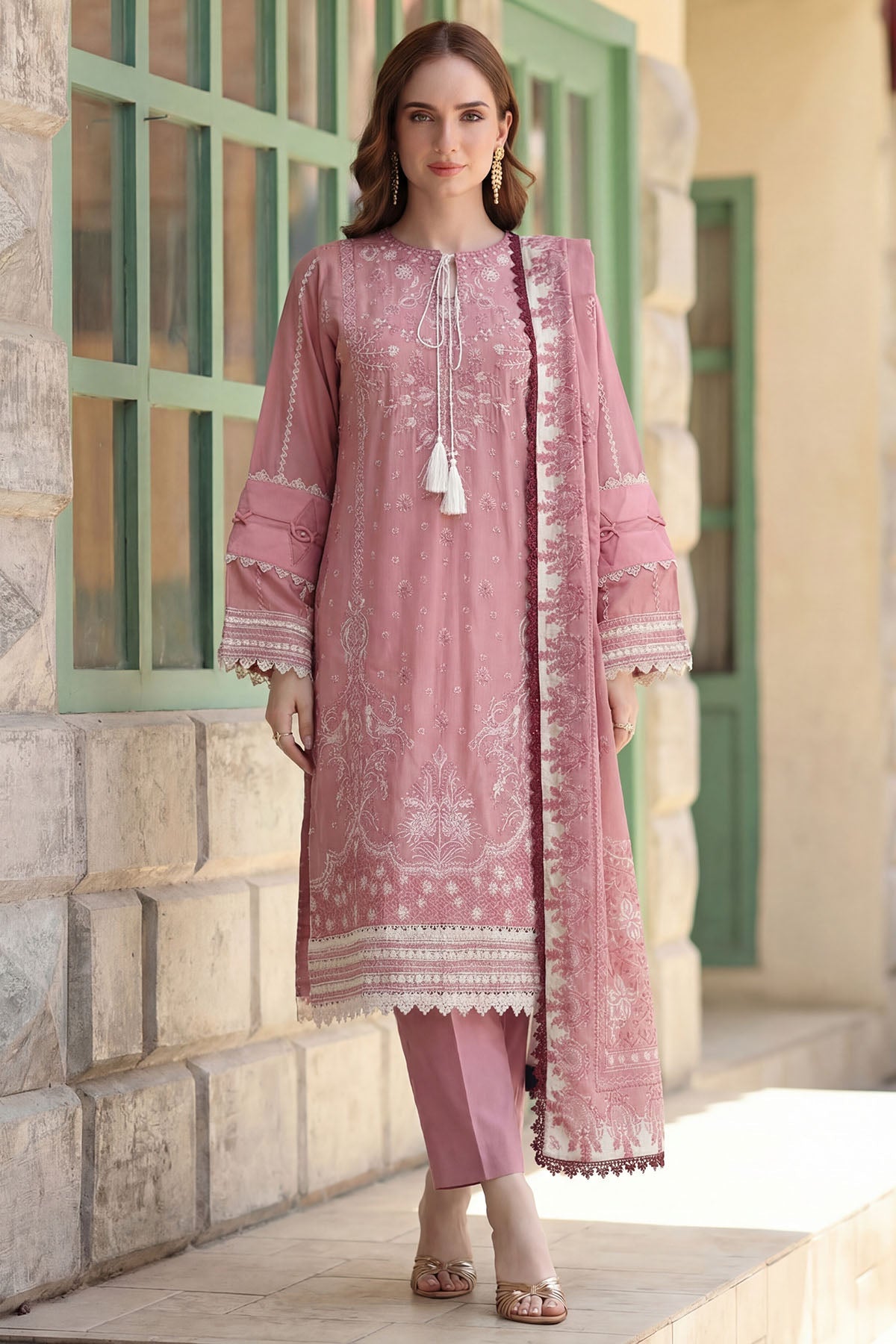 Motifz 5857-LIORA EMBROIDERED LAWN UNSTITCHED