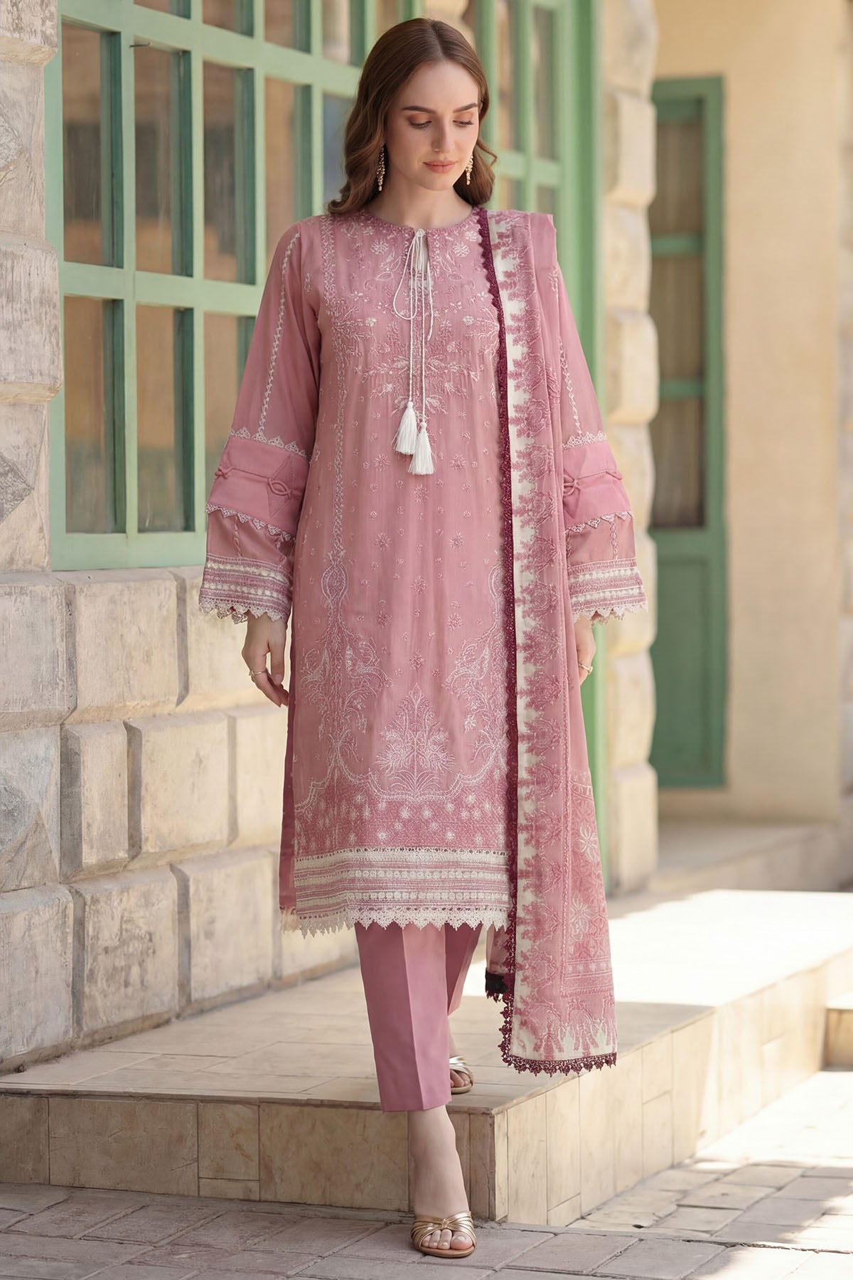 Motifz 5857-LIORA EMBROIDERED LAWN UNSTITCHED