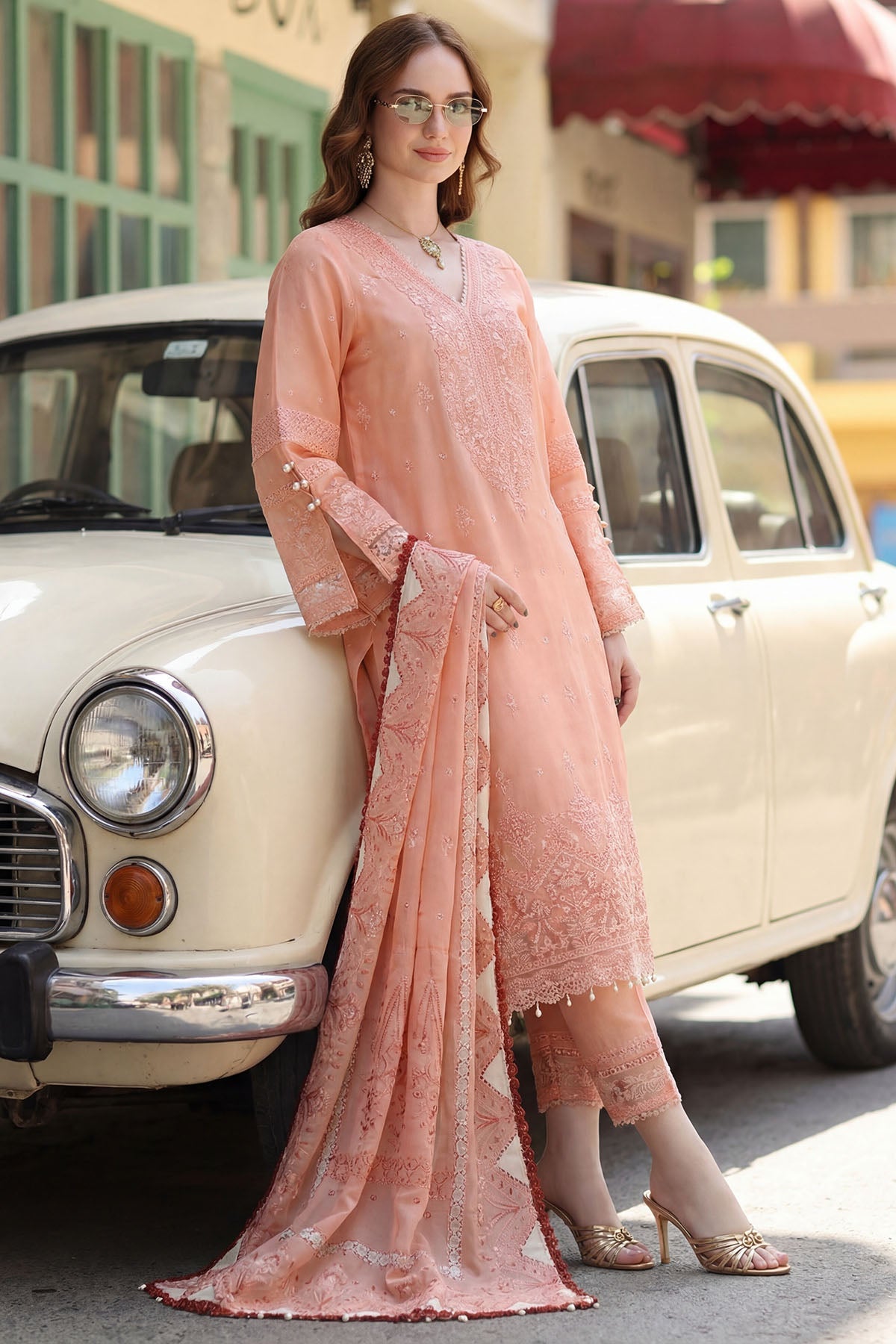 Motifz 5858-MAYA EMBROIDERED LAWN UNSTITCHED