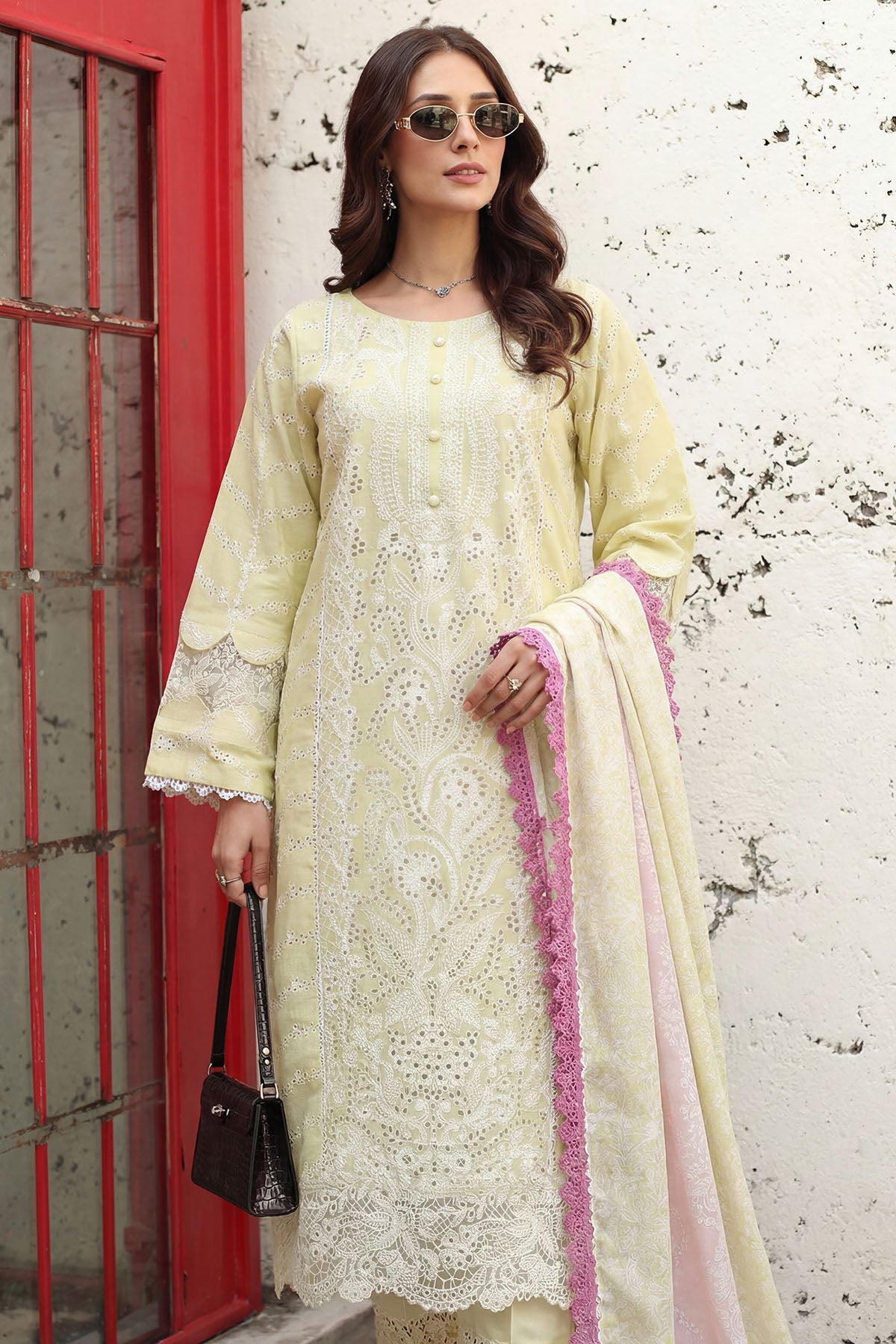 Motifz 5860-ROSE EMBROIDERED LAWN UNSTITCHED