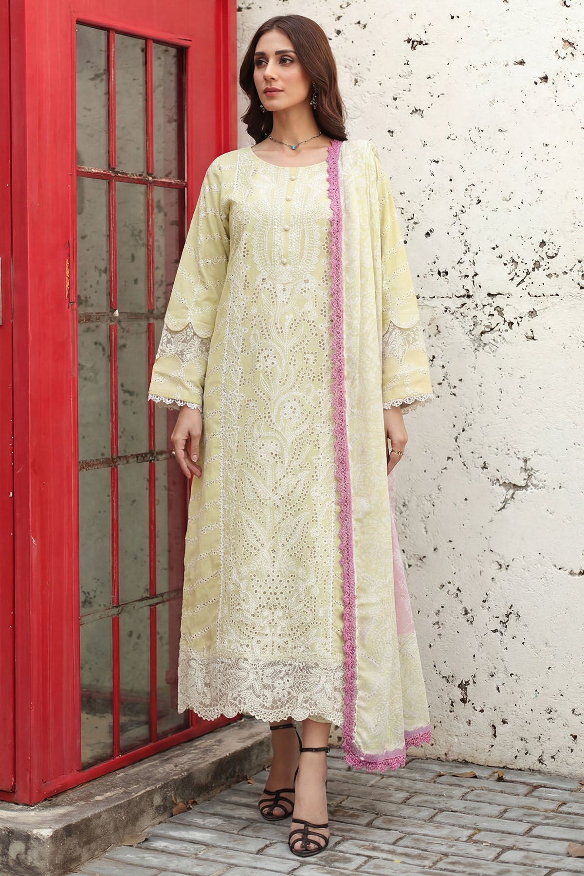 Motifz 5860-ROSE EMBROIDERED LAWN UNSTITCHED