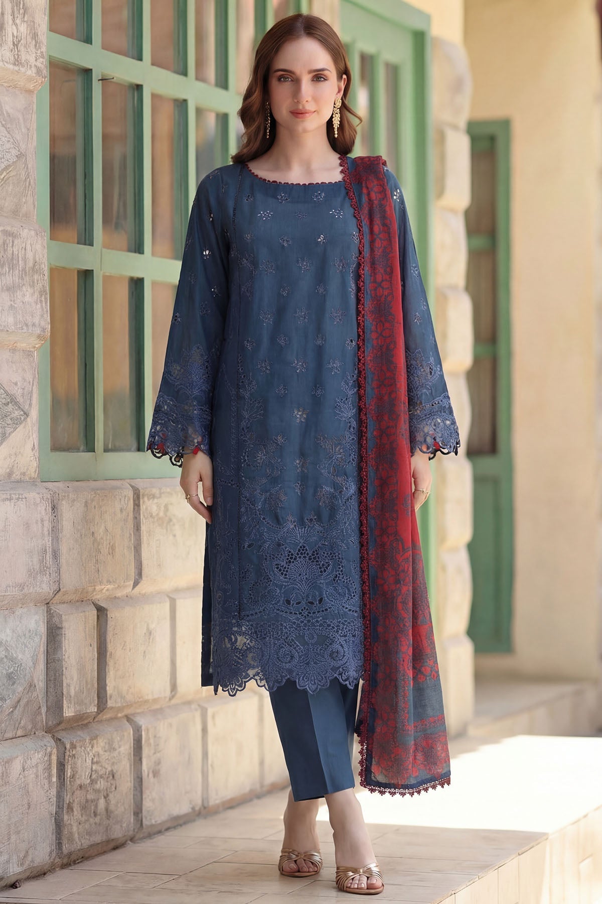 Motifz 5861-OLIVIA EMBROIDERED LAWN UNSTITCHED