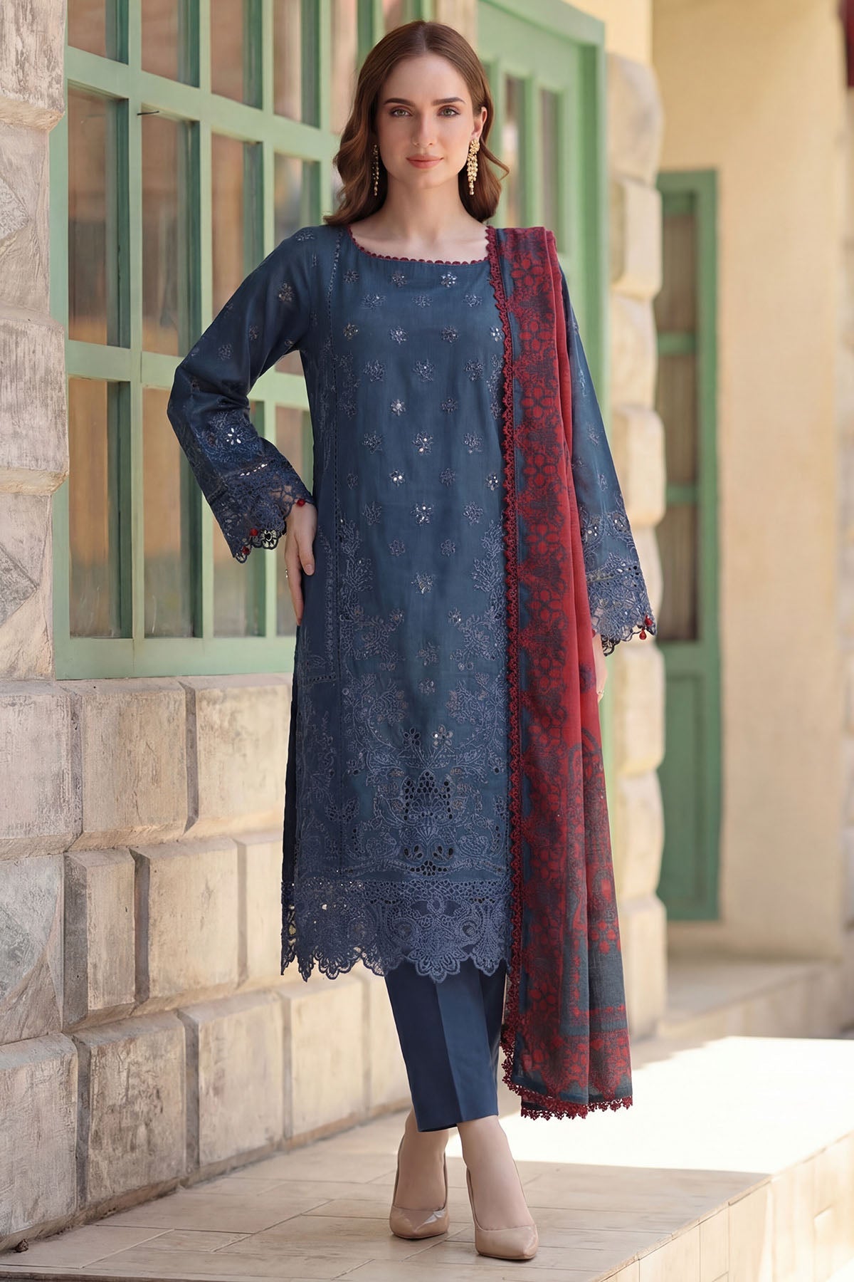 Motifz 5861-OLIVIA EMBROIDERED LAWN UNSTITCHED