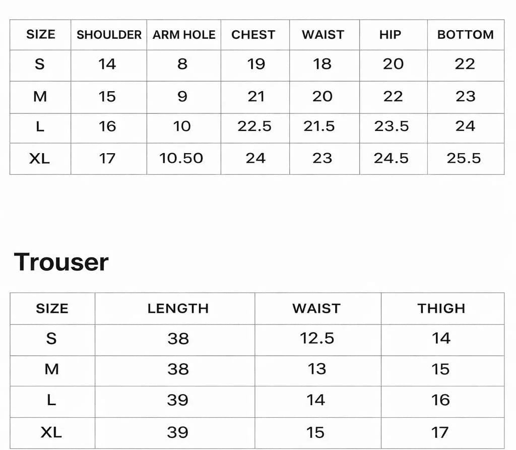 Size Guide